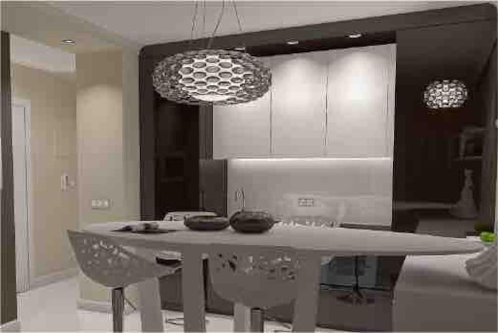 Family Modern Apartment 35M2-For Max 5 Persons クラクフ エクステリア 写真